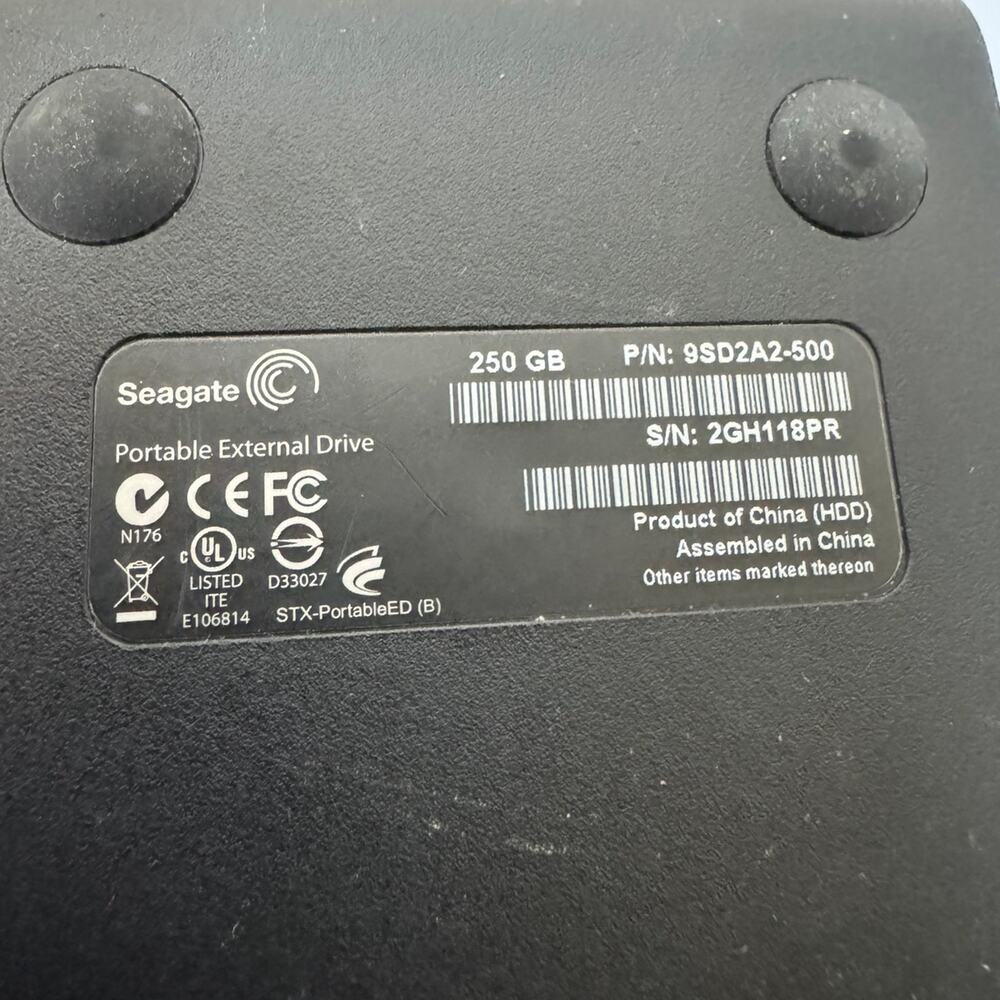 Seagate 250gb hard drive - Picture 2 of 4